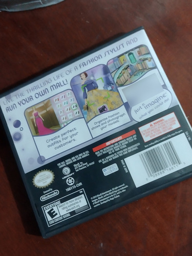 Videojuego Nintendo Ds Imagine Fashion Stylist Original (Usado)