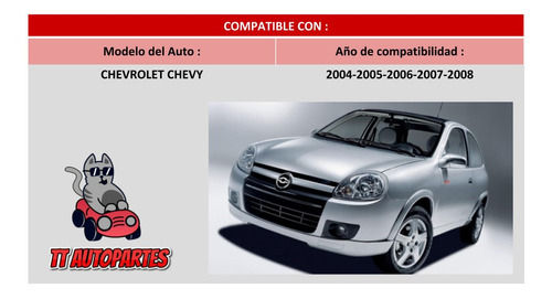 Par Faro Niebla Chevrolet Chevy 2004-04-2005-05-06-07-2008 | Envío gratis