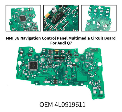 Placa De Circuito Del Panel De Control De Navegación Mmi 3g