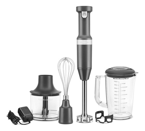 Batidora De Mano Kitchenaid, Inalámbrica, Con Accesorios