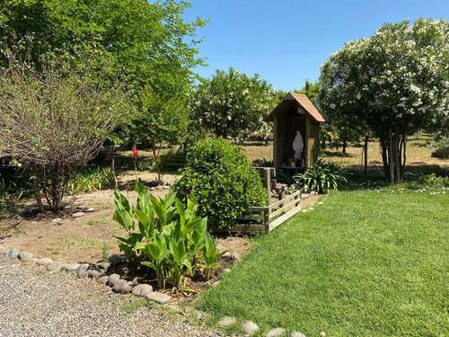 Parcela Con Casa , Depto, Arboles Frutales, Invernadero