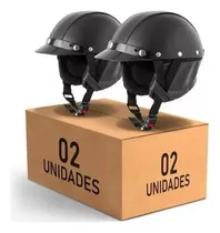 Comprar Kit 2 Capacetes Protork Coquinho Moto Scooter Bike Elétrica