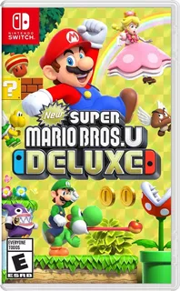 New Super Mario Bros U Deluxe Nintendo Switch 2 Juegos En 1