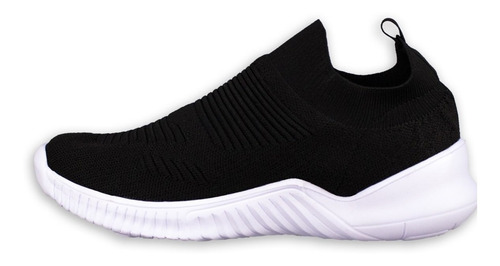 Imagen 3 de 6 de Tenis Sneka Original Mujer Hombre Negro 23 Al 28 Ruler
