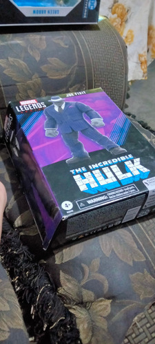 Marvel Legends Deluxe, Hulk Gris, Joe Fix It !!! (Usado)