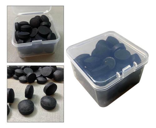 50 Puntas De Billar De Material Cuero Duradero Pegamento En