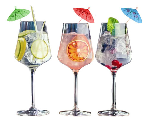 Espeto Guarda Chuva Sol Bebidas Coquetel Enfeite 100 Und