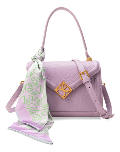 Bolsa Briefcase Cloe Anahila Chico Color Lila