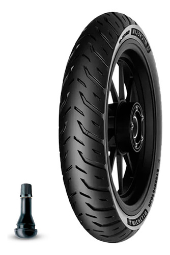 Pneu Michelin 80/100 R18 M/c 47s Pilot Street 2 Tl + Válvula
