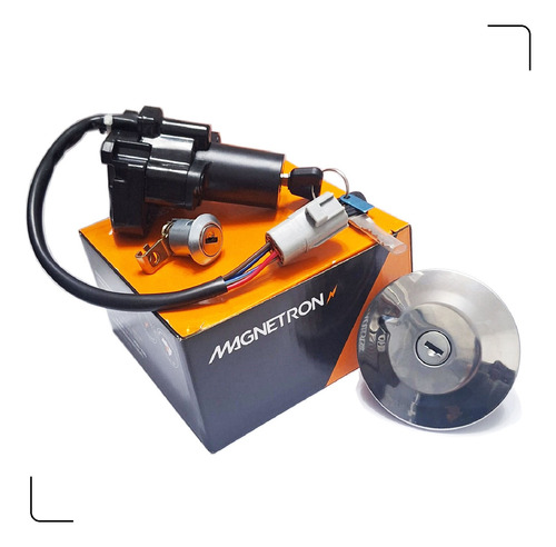 Kit Ignição + Tampa E Travas Fazer 250 11-15 Magnetron