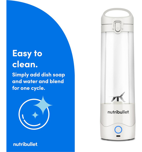 Licuadora Portátil Nutribullet Para Tu Dieta Diaria, 1 Pieza Celeste