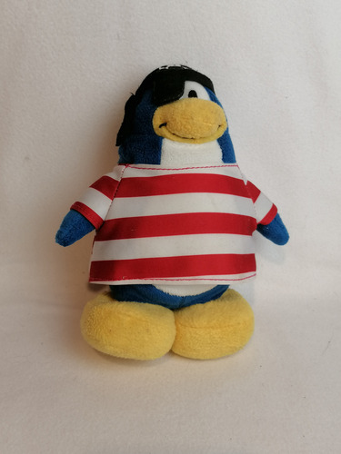 Peluche Original Club Penguin Pirata Disney Jakks Pacific 18 (Usado)