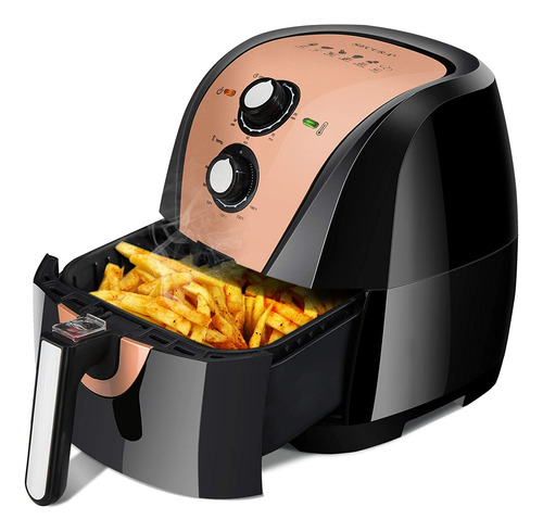 Air Fryer Xl 5 3 Cuartos 1700 Vatios Freidoras Eléctri...