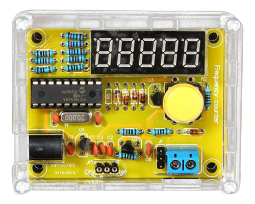 Medidor De Frecuencia Con Oscilador De Cristal De 1hz-50mhz,