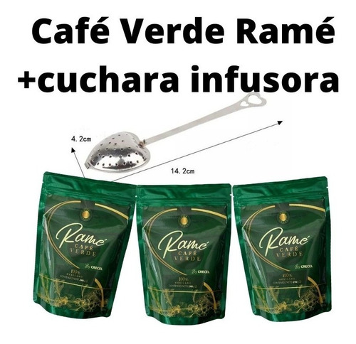 Café Verde Ramé + Cuchara