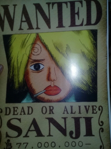 Posters De Sanji De One Piece Anime