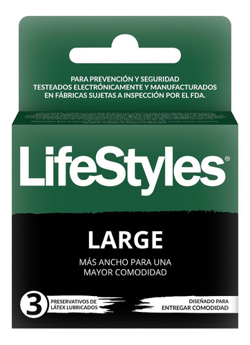 Lifestyles Large 3 Unidades