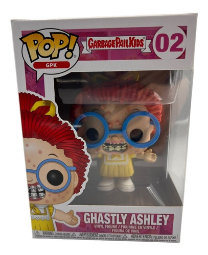 Funko Pop Ghastly Ashley Gpk Garbage Pail Kids Nuevo Cabbage