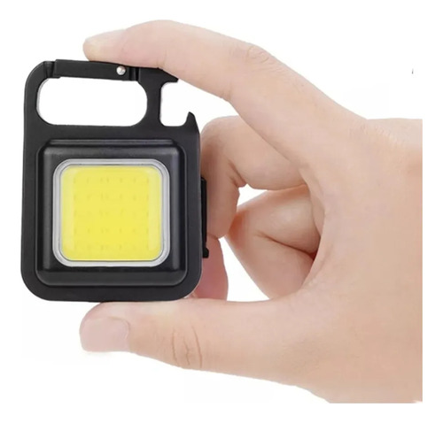 Lampara Mini 800 Lumens Iman Usb Tipo C Llavero Destapador