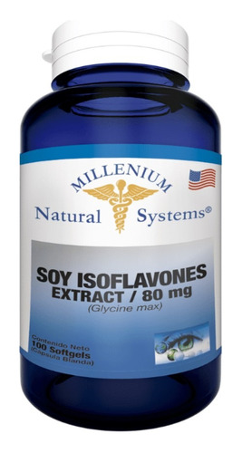 Soy Isoflavones 100 Sg Natural Syst - Unidad a $425