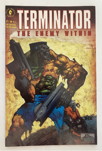 Comic Dark Horse: Terminator The Enemy Within #2. Direct Ed.