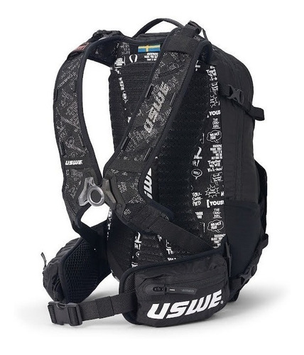 Mochila De Aventura Uswe Shred 16 Carbon Black