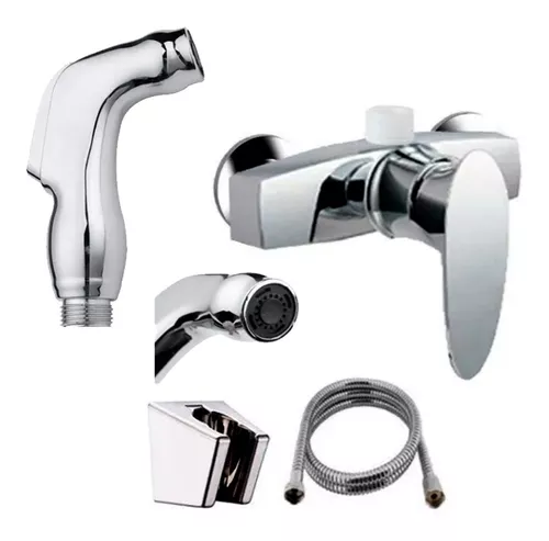 Grifería de bidet accesorio inodoro agua fria y caliente Bidematic 1212