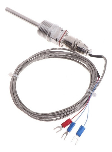 Temperature Sensor Probe Rtd Pt100 L 5cm 1/2\ Npt Thread