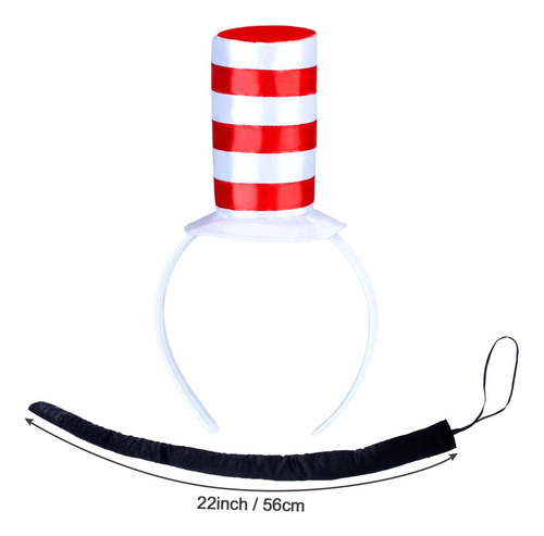Keymall - Juego De 5 Accesorios Para Disfraz De Gato Para Ni