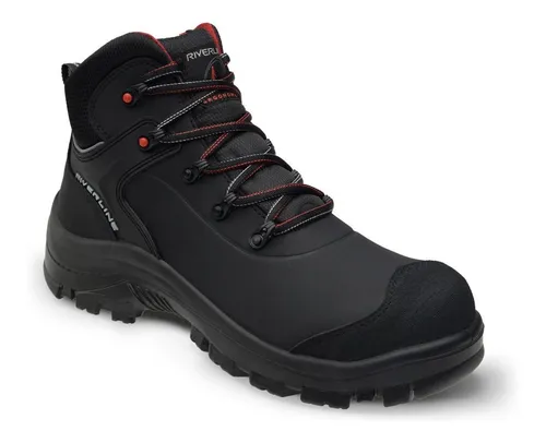 Calzado De Seguridad Riverline Ati Attitude Negro Env o gratis