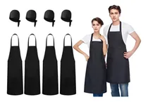 Comprar 4 Accesorios De Chef Y 4 Sombreros De Chef Para Barbería Y P