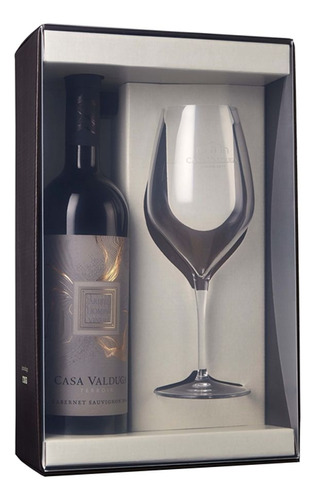 Kit Vinho Casa Valduga Terroir 750ml + Taça