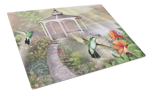 Tabla Cortar Cristal Para Jardin Duo Colibri 12 Alto X 16 W