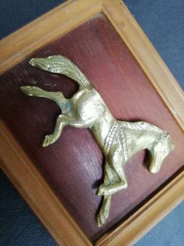 Cuadro Caballo De Bronce 