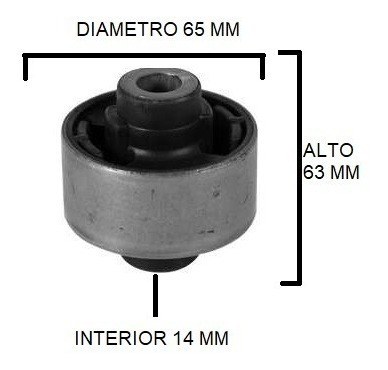 Buje De Parrilla Inferior Delantero Grande Honda Crv 2001/06