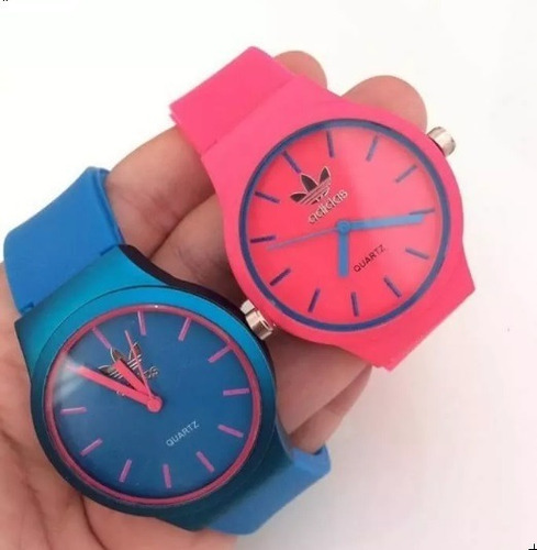 Relogios Femininos Coloridos Lindos Pulseira Em Silicone