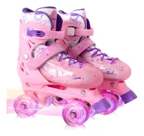 Comprar Patins Infantil 4 Rodas, Patins Quad, Patins Infantil Cu002F Led