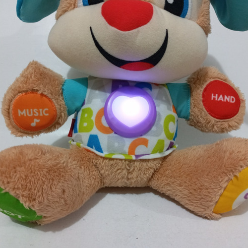 Peluche Aprende Conmigo Hermanito En Inglés (Usado)