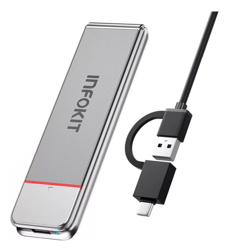 Case Para Ssd M.2 2280 Pcie Nvme M-key Usb Tipo-c E Usb 3.1