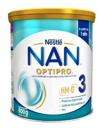 Imagen 1 de 2 de Nan Optipro 3 800 G