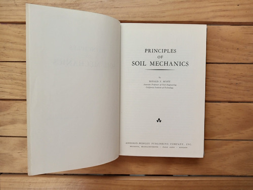 Libro Principles Of Soil Mechanics Scott