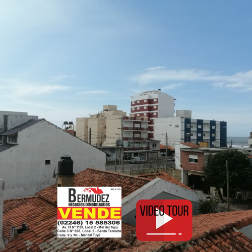 Imagen 1 de 14 de Venta Casa 4 Amb En Ph, Zona Centro De Santa Teresita 2 Entre 30 Y 31. Con Terraza Y Parrilla
