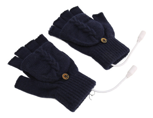 Guantes Térmicos Para Computadora, Calentador Usb, Abatible,