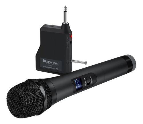 Micrófono Inalámbrico Marca Fifine Technology /karaoke/negro
