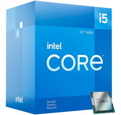 Procesador Gamer Intel Core I5-12400f Lga1700 4,4ghz Pcreg