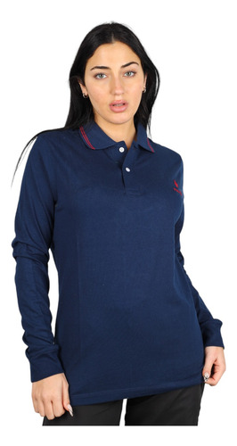 Chomba Remera Mujer Manga Larga 100% Algodon Oldtown Polo