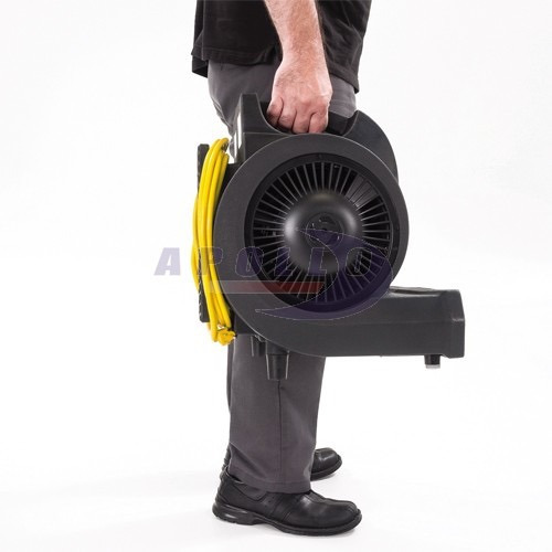 Imagen 7 de 10 de Soplador Secador Ventilador Industrial Para Secar Alfombras Vestiduras Telas Cuartos Con 3 Velocidades 2400 Cfm Uso Rudo