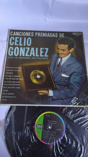 Celio González Sonora Matancera Quemane Los Ojos Disco Vinil