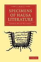 Libro Specimens Of Hausa Literature - Charles Henry Robin...
