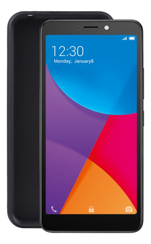 C Funda De Teléfono Tpu Negra Para Intel P13